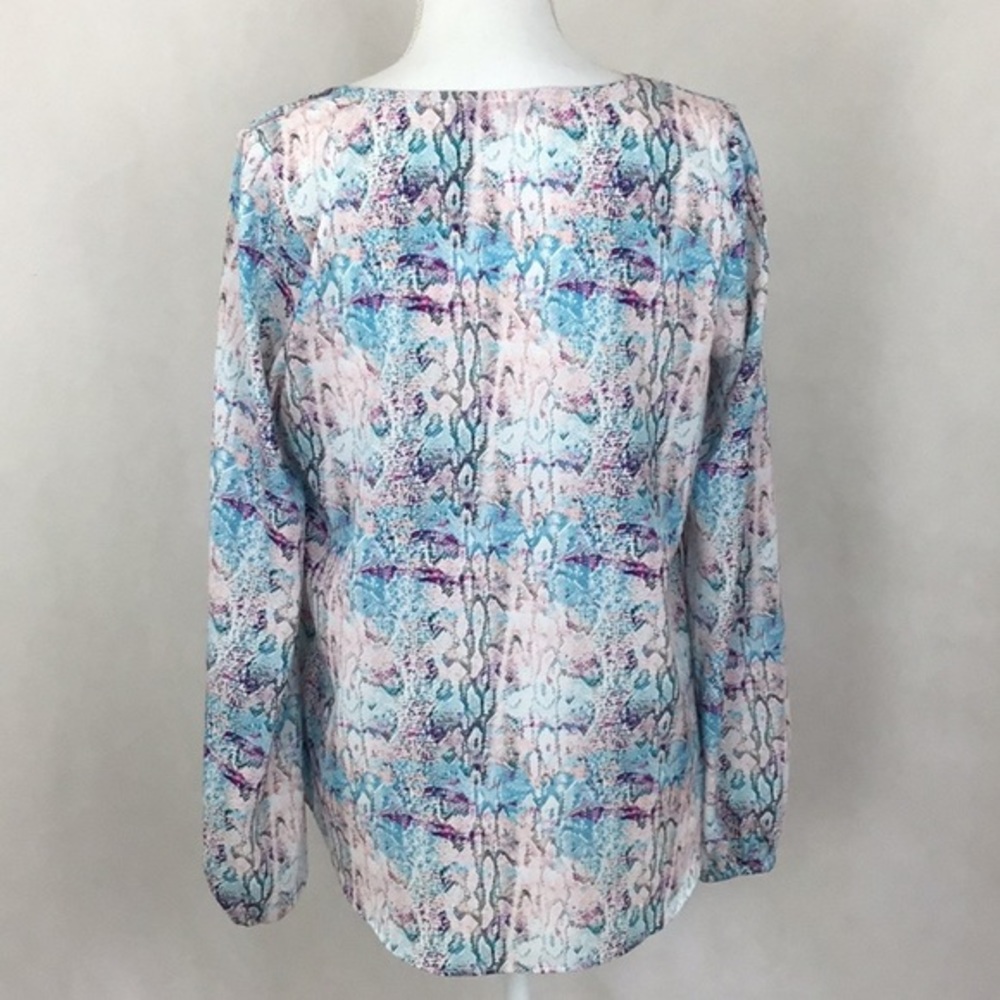 Lovers + Friends Pastel Python Blouse - image 8